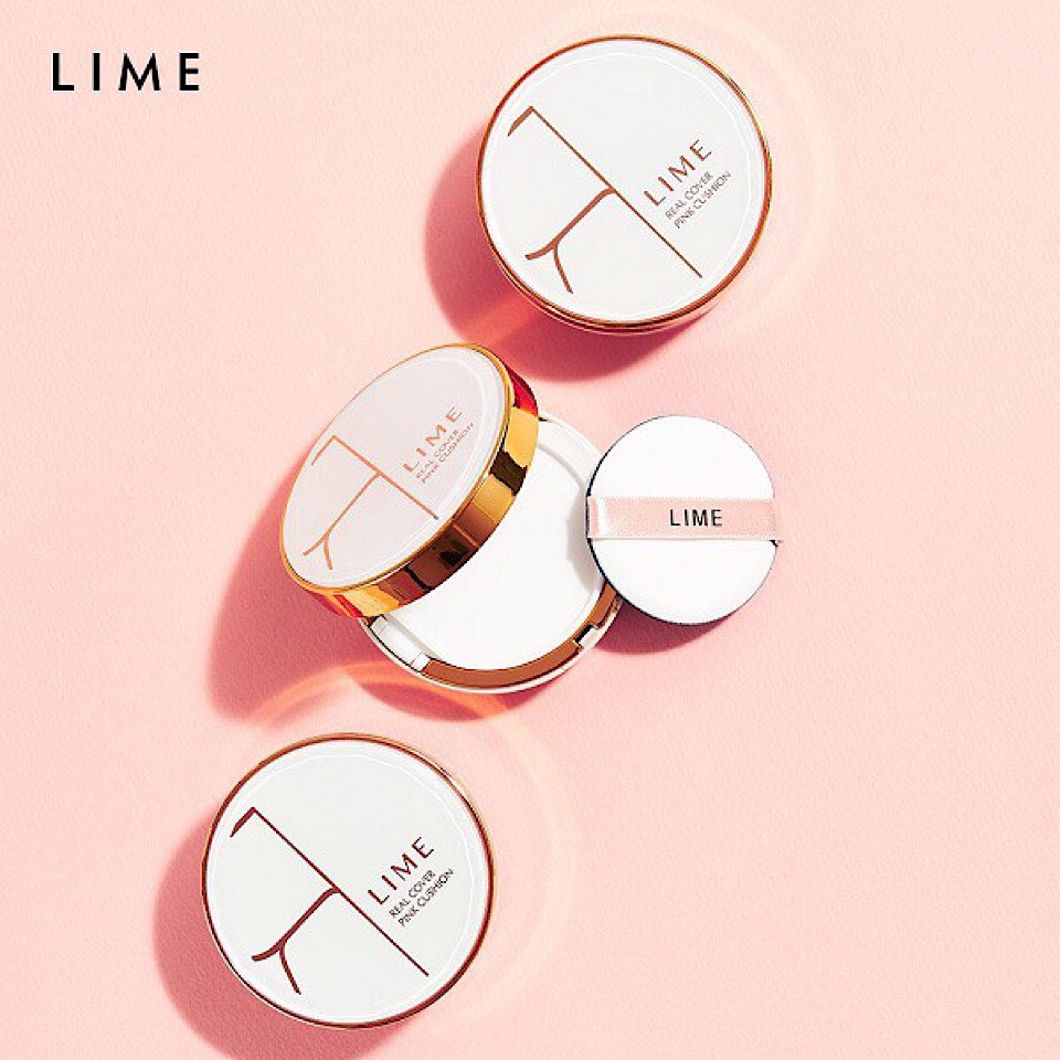 Phấn nước LIME Real Cover Pink Cushion